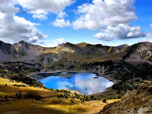 Mountain Lake Lac d'Allos