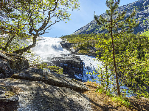 Wasserfall Nyastolfossen