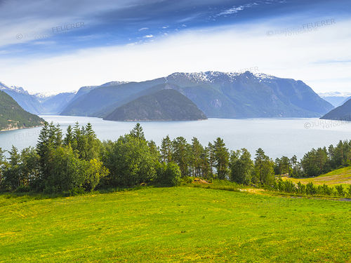 Panorama Eidfjorden - Norway