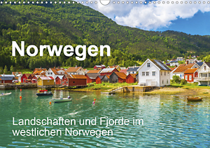 Calendar Norway - landscapes and fjords in western Norway 2021