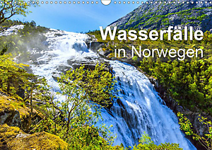 Kalender Wasserfälle in Norwegen 2021